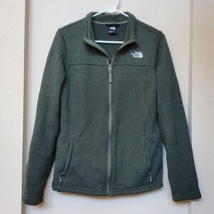 The North Face Zip Up Fleece Jacket.  Size Large